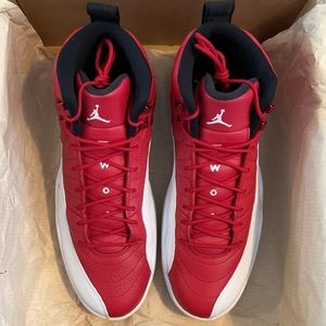 Air Jordan Retro 12 Gym Red and White